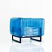 Mojow 1 - Piece Outdoor Seat/Back Cushion Synthetic in Blue | 10.6 H x 33 W x 30 D in | Wayfair FYCNEKOB19S01