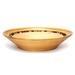 Natalis - Emozioni d'Arte Ambrine Serving Bowl Wood in Yellow/Brown | 4 H x 16.1417 D in | Wayfair 770032AG