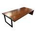 Lake Shore Sled Coffee Table Wood/Metal in Brown John Strauss Furniture Design, Ltd | 16 H x 52 W x 28 D in | Wayfair LS1502-52-28-M-SF