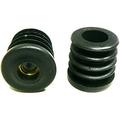 Caster Socket Furniture Insert For Metric M8-1.25 Thread Use With 1 OD Round Tube 4-Pack