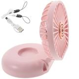 Handheld Fan Portable Personal Fan Adjustable Travel Fan Desktop Folding Fan