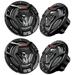 (4) JVC CS-DR6200M 6.5 600w 2-Way Marine ATV Powersports Motorcycle Speakers