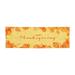 Happy Thanksgiving Banner Backdrop Porch Sign 24 x 71 Inches Holiday Banners for Room Yard Sports Events Parades Party
