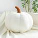 Pumpkin Pillows Plush Pumpkins for Thanksgiving Decorations Soft Pumpkin Plush Pillow Stuffed Pumpkin Plush Toys white 20cm