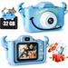 Kids Camera Toys for 3-8 Year Old Boys Children Digital Video Camcorder Camera with Cartoon Soft Silicone Cover Best Birthday Festival Gift for Kids - 32G SD Card Included