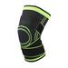 Knee Compression Brace for Men and Women - Non Slip Sleeve with Straps for Pain Relief Meniscus Tear Sports Safety in Basketball Tennis - Single Wrap