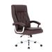 Latitude Run® Emilio Mid-Back Executive Chair Upholstered in Gray | 48.03 H x 27.56 W x 27.56 D in | Wayfair 030F562AAC46436C94A01AC8BA3B33F4