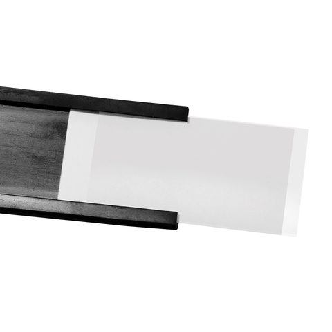 Magnetoplan Beschriftungsschild Ettiketten für C-Profil 25 mm - 25mmx50m (BxL) - Weiß - Papier Image