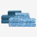 Sheet Set 2-Pack by BrylaneHome in Teal Medallion (Size TWIN)