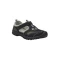 Men's Sport Sandal by KingSize in Black Grey (Size 16 M)