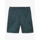 Lacoste Checked Golf Bermuda Shorts, Blue/Multi