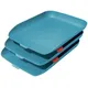Leitz Cosy Calm Blue Set Of 3 Letter Trays
