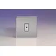 Varilight Jdse101S Dimmer Switch Brushed Steel 1-Gang