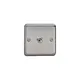 Varilight Classic Matt Chrome 1-Gang 10A 1 Or 2 Way Toggle Switch Decorative 1-Gang 10A 1- Or 2-Way Toggle Switch