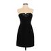 Max and Cleo Cocktail Dress - Mini: Black Dresses - Women's Size 4