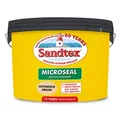 Sandtex Microseal Exterior Smooth Masonry Paint Cotswold Cream 10L