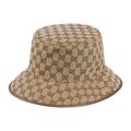 Gucci GG Supreme Reversible Bucket Hat Bucket Hat Beige Brown
