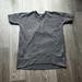 Lululemon Athletica Tops | Lululemon Mudra Short Sleeve Sweatshirt Dark Gray Women's Size 8 | Color: Gray | Size: 8