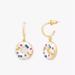 Kate Spade Jewelry | Kate Spade Coffee Break Donut Huggies Earrings Nwt | Color: Gold/White | Size: Os