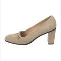 Gucci Shoes | Gucci Suede Pumps | Color: Tan | Size: 8.5