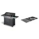 Enders Gasgrill BOSTON BLACK 4 IK TURBO, 4-Brenner + Backburner-Infrarotbrenner & SWITCH GRID Rost-in-Rost System 7785 Gusseisen, für Enders® BOSTON 4