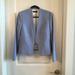 Nine West Jackets & Coats | Nine West Woman’s Cropped Blazer Jacket Light Blue Sz.8 | Color: Blue | Size: 8