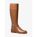 Michael Kors Shoes | Michael Kors Outlet Kincaid Embossed Riding Boot 10 Luggage New | Color: Brown | Size: 10