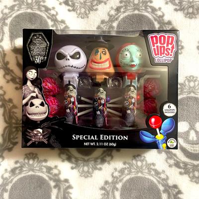 Disney Other | Nightmare Before Christmas Special Edition Popups Lollipop Box Set | Color: Black | Size: Os