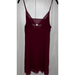 Victoria's Secret Intimates & Sleepwear | Ladies Victoria Secret Chemise Adjustable Straps Lace Large Stretchy Burgundy | Color: Purple/Red | Size: L