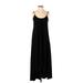 Lanston Casual Dress - Midi: Black Solid Dresses - Women's Size X-Small
