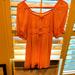 Zara Dresses | Girls Dress Size 13/14 Zara | Color: Orange/White | Size: 14g