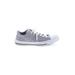 Converse Sneakers: Gray Color Block Shoes - Women's Size 8 - Almond Toe