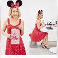 Disney Dresses | Disney's Minnie Mouse A Collection By Lc Lauren Conrad Open Back Dress Size 8 | Color: Red/White | Size: 8
