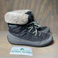 Columbia Shoes | Columbia Girls 4 Shorty Omni-Heat Snow Winter Boots Black Waterproof Fur Quilted | Color: Black | Size: 4g