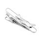 Tie Clips for Men Unique, Tie Clips for Men Silver Plane Stainless Steel Men Tie Bar Clip Unisex Tie Clip for Women Valintine Day Gifts for Women