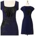 Anthropologie Dresses | Anthro Floreat Midnight Blue Dress | Color: Black/Blue | Size: 6