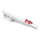 Silver Color Tie Clips for Mens Soft Enamel Necktie tie bar Clasp pin Male Jewelry (Color : B)
