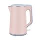 Kettles, Tea Kettles Stainless Steel Kettles for Boiling Water Energy-Efficient Anti-Dry Protection Heating Underpan Automatic Cut off Jug Kettle Teapot/Pink elegant