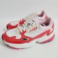 Adidas Shoes | New Adidas Womens Originals Falcon Running Shoes Ee3830 Size 6 White Red Pink | Color: Red/White | Size: 6