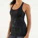 Lululemon Athletica Tops | Lululemon Energy Tank Midnight Iris Multi / Black Size 4 | Color: Black/Purple | Size: 4