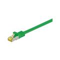 Goobay 91631 RJ45 Patchkabel CAT 6A S/FTP (PiMF) mit CAT 7 Rohkabel / 500 MHz Netzwerkkabel / Internetkabel RJ 45 Stecker / LAN Kabel / Grün 7,5m