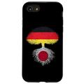 Hülle für iPhone SE (2020) / 7 / 8 Deutsche Flagge Japanische Wurzeln, Japan Flagge, Japanischer Stolz