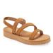 Madewell Shoes | Madewell The Puff Maggie Sandal Size 9 Tan Women’s Comfort Leather Platform Shoe | Color: Tan | Size: 9