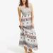 Athleta Dresses | Athleta Mix And Mingle Maxi Dress - Size Xs | Color: Gray/Orange | Size: Xs