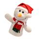 Vaguelly 3 Pcs Santa Hand Puppet Christmas Finger Puppet Adorable Puppet Toy Toys for Puppets Toy for Finger Puppet for Adorable Children Toy Cartoon Finger Puppet Animal