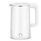 Kettles, Pour over Coffee and Tea Kettle,1.5L Stainless Steel Inner, Grade Stainless Steel Hot Water Kettle 1500W Rapid Heating, Boil-Dry Protection/White/24.5 * 16.5 * 16.5Cm elegant