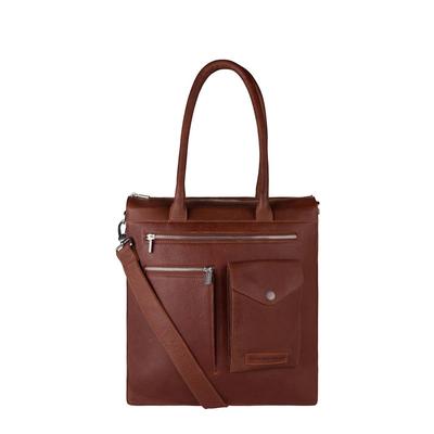 Cowboysbag Hudson Laptoptasche Kognak Braun Damen Image