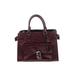 MICHAEL Michael Kors Satchel: Embossed Burgundy Print Bags