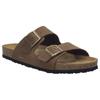 Pantolette JOSEF SEIBEL "Josef 01", Herren, Gr. 42, braun, Leder, klassisch, Schuhe, Sommerschuh, Schlappen, Sandale mit softem Fußbett