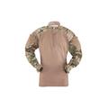 Tru-Spec 1/4 Zip Tactical Response Combat Shirt - Men's 50/50 Nylon/Cotton Rip-Stop MultiCam/Coyote Extra Large Regular 2541006